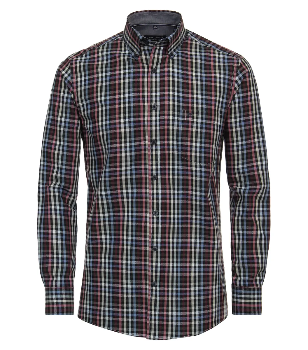 Рубашка CASAMODA с длинными рукавами "Повседневная рубашка CASAMODA в клетку", красный
Рубашка CASAMODA с длинными рукавами "Повседневная рубашка CASAMODA в клетку", красный