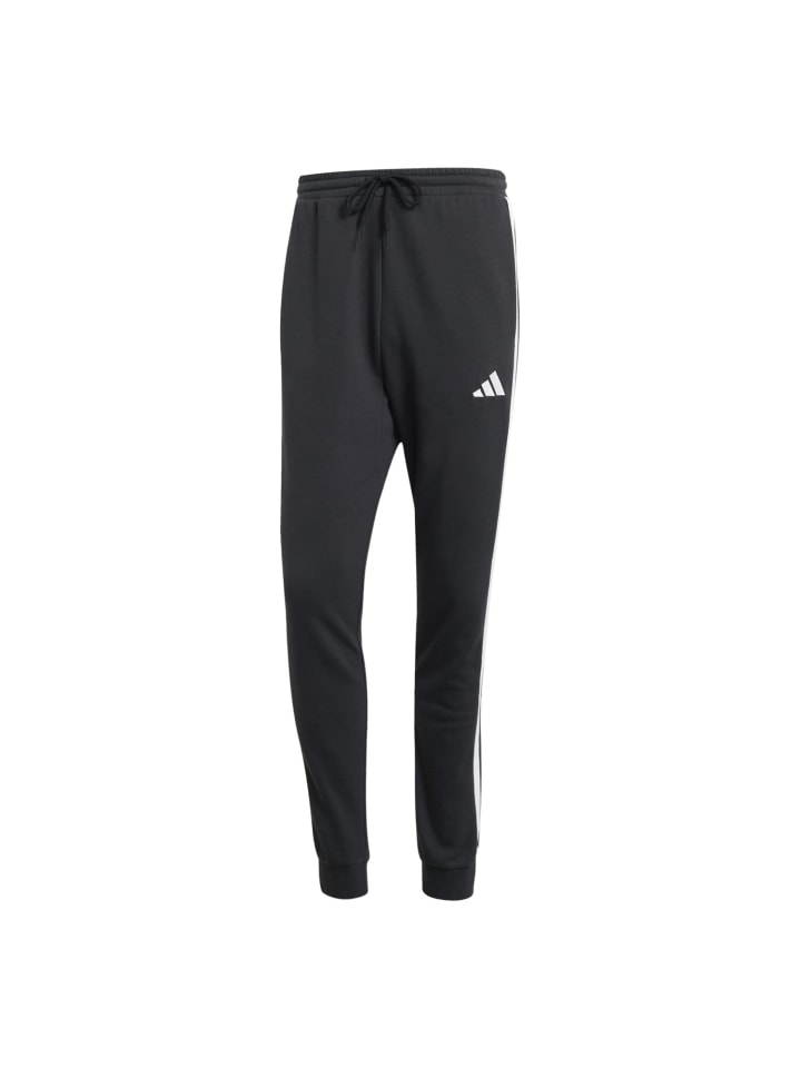 Мужские спортивные брюки из мягкого французского трикотажа черного цвета. adidas
Мужские спортивные брюки из мягкого французского трикотажа черного цвета. adidas