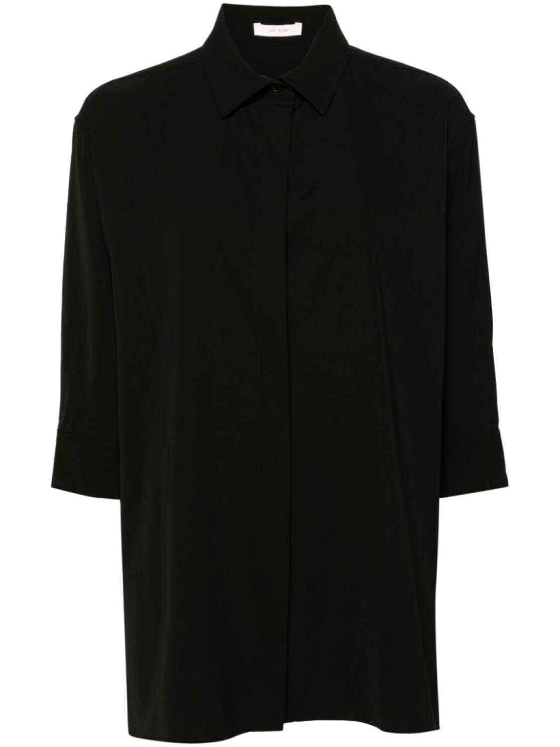 The Row рубашка Elada с классическим воротником, черный
The Row рубашка Elada с классическим воротником, черный
