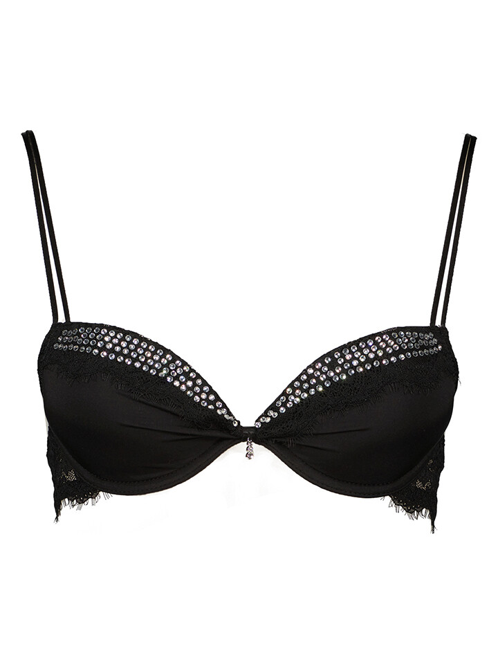 Бюстгальтер пуш ап LASCANA, черный
Бюстгальтер пуш ап LASCANA, черный