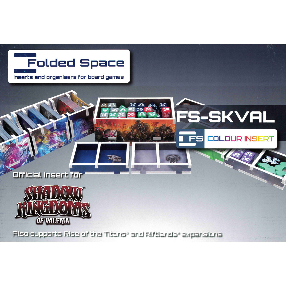 Настольная игра Folded Space Box Insert: Shadow Kingdoms of Valeria & Expansions
Настольная игра Folded Space Box Insert: Shadow Kingdoms of Valeria & Expansions