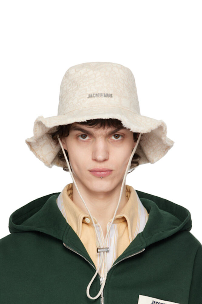 Бежевая панама La Croisière 'The Artichaut' JACQUEMUS
Бежевая панама La Croisière 'The Artichaut' JACQUEMUS