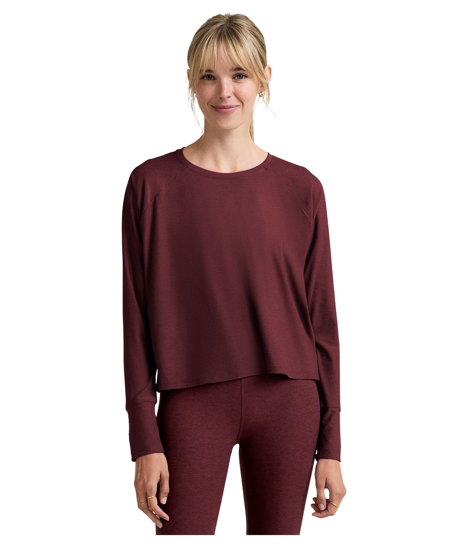 Топ Beyond Yoga Featherweight Daydreamer Pullover, цвет Midnight Burgundy Heather
Топ Beyond Yoga Featherweight Daydreamer Pullover, цвет Midnight Burgundy Heather