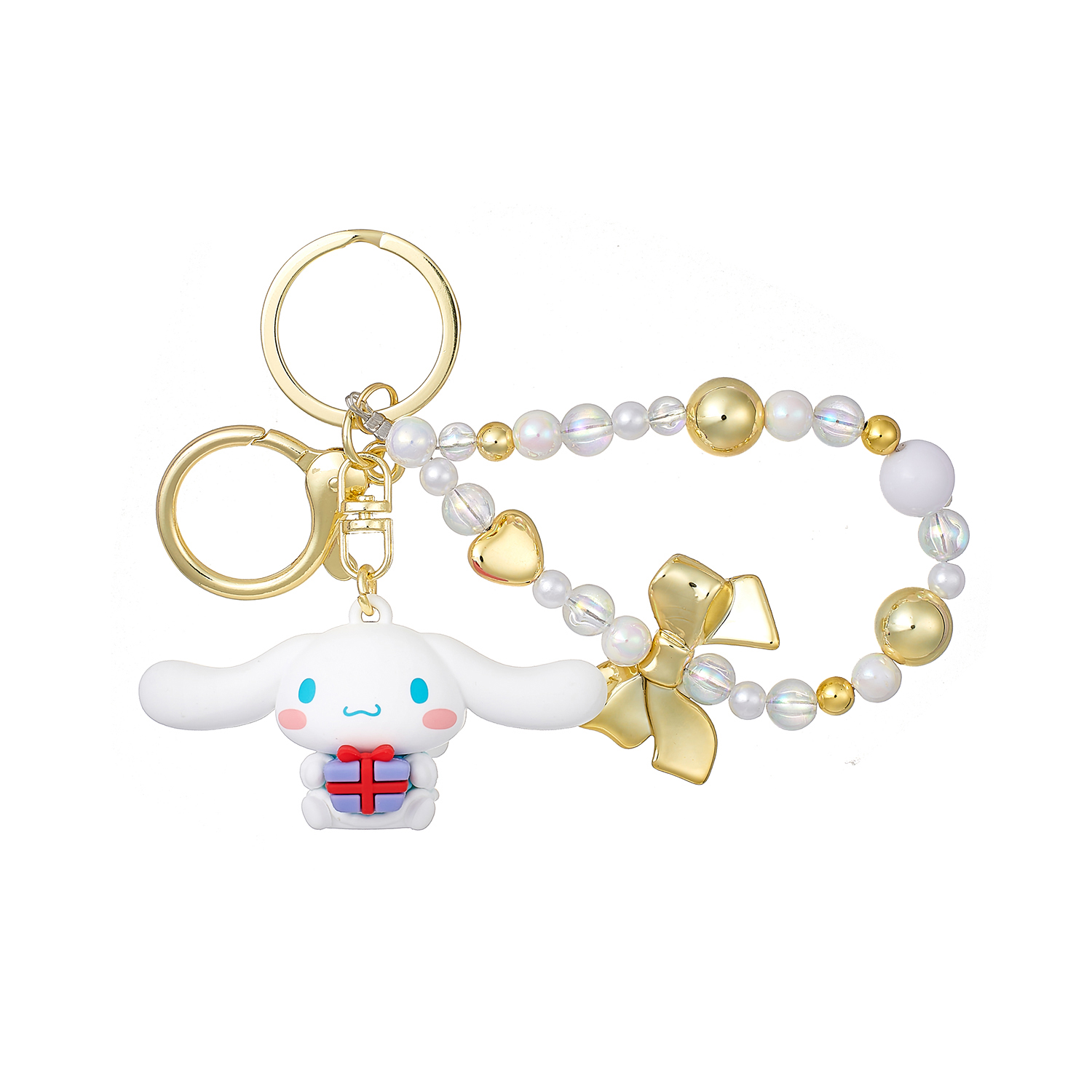 Sanrio Кулон из ПВХ сплава унисекс, Cinnamoroll Little Angel Keychain
Sanrio Кулон из ПВХ сплава унисекс, Cinnamoroll Little Angel Keychain