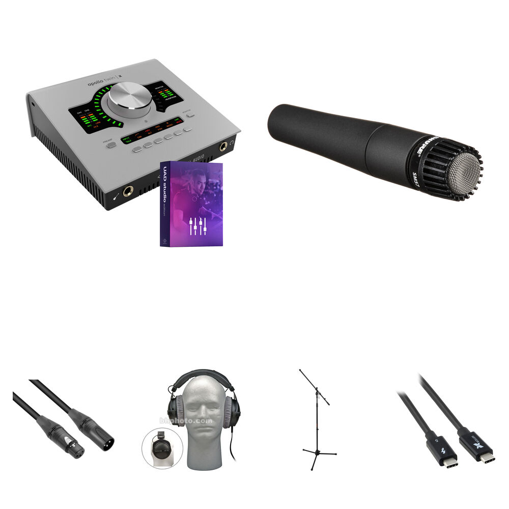 Universal Audio Apollo Twin X QUAD Gen 2 Thunderbolt 3 Audio
Universal Audio Apollo Twin X QUAD Gen 2 Thunderbolt 3 Audio