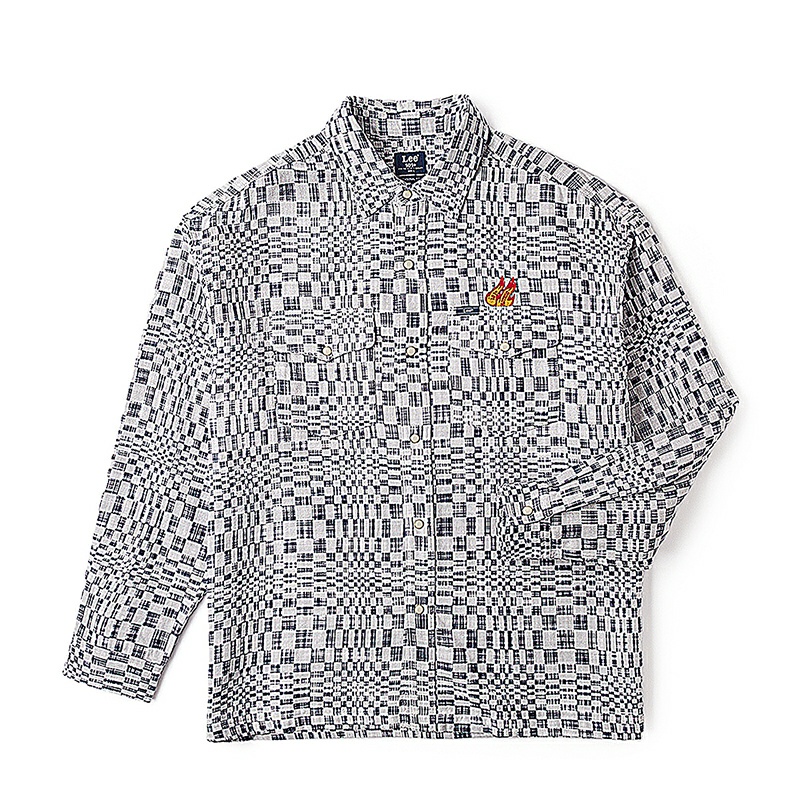 Lee Мужская белая рубашка
Lee Мужская белая рубашка