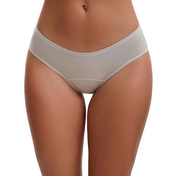 Женские хлопковые трусики mid-waisted с эластичной резинкой, 3 слоя, leak proof Inspire Chic, Gray
Женские хлопковые трусики mid-waisted с эластичной резинкой, 3 слоя, leak proof Inspire Chic, Gray
