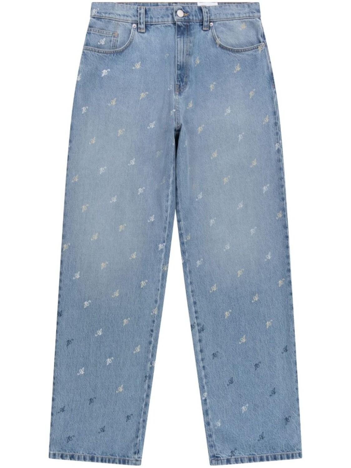 Axel Arigato прямые джинсы Play, синий
Axel Arigato прямые джинсы Play, синий