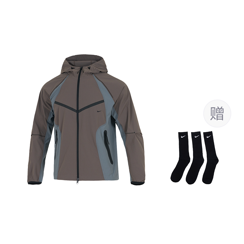Мужская ветровка Tech Dri-FIT Woven Color-Block Windrunner свободного кроя Nike, cave stone/cool серый/черный (includes 3-pack nike socks)
Мужская ветровка Tech Dri-FIT Woven Color-Block Windrunner свободного кроя Nike, cave stone/cool серый/черный (includes 3-pack nike socks)