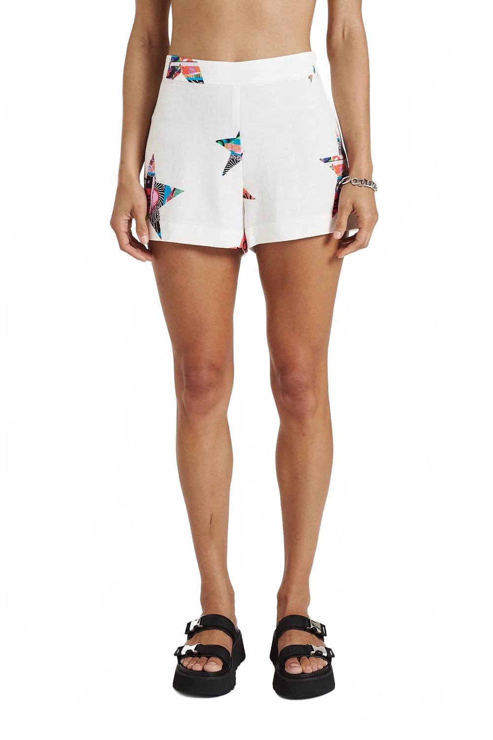 Сиг Укороченные шорты со звездами Summi Summi, Star
Сиг Укороченные шорты со звездами Summi Summi, Star