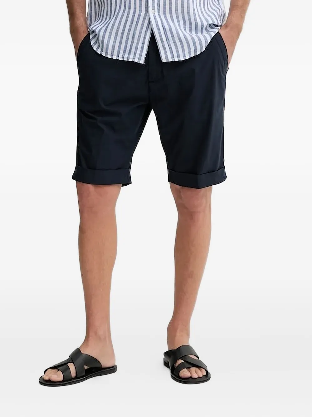 Шорты чинос с манжетами LIU JO, синий
Шорты чинос с манжетами LIU JO, синий