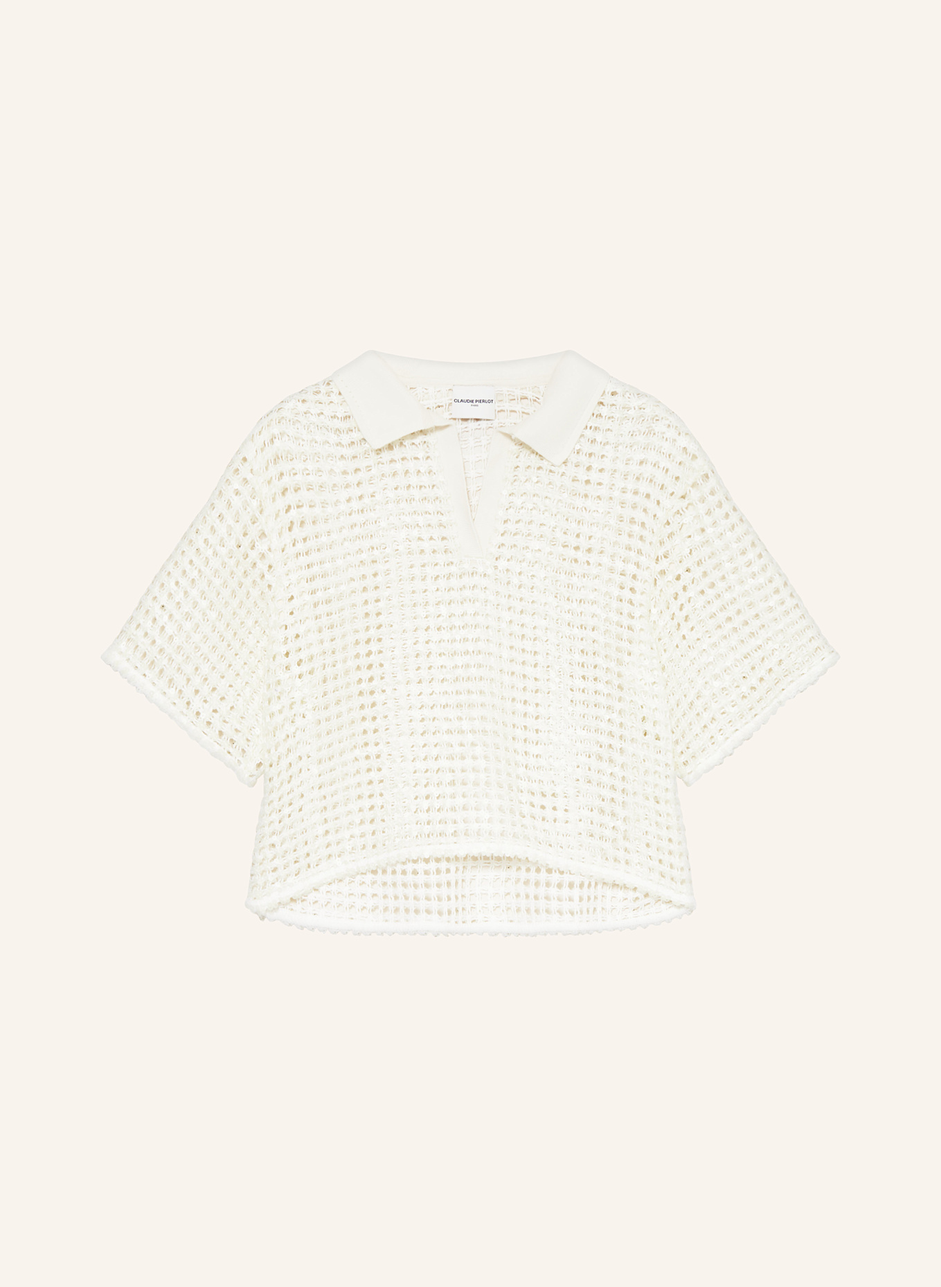 Блузка-Рубашка с пайетками Claudie Pierlot, экрю
Блузка-Рубашка с пайетками Claudie Pierlot, экрю