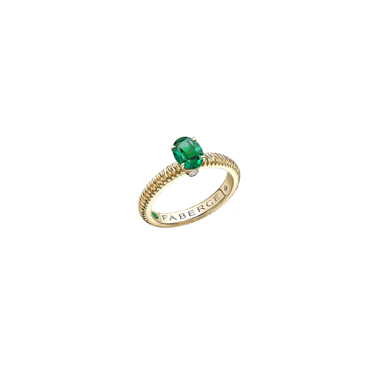 Кольцо Fabergé Colours of love из желтого золота с изумрудом
Кольцо Fabergé Colours of love из желтого золота с изумрудом