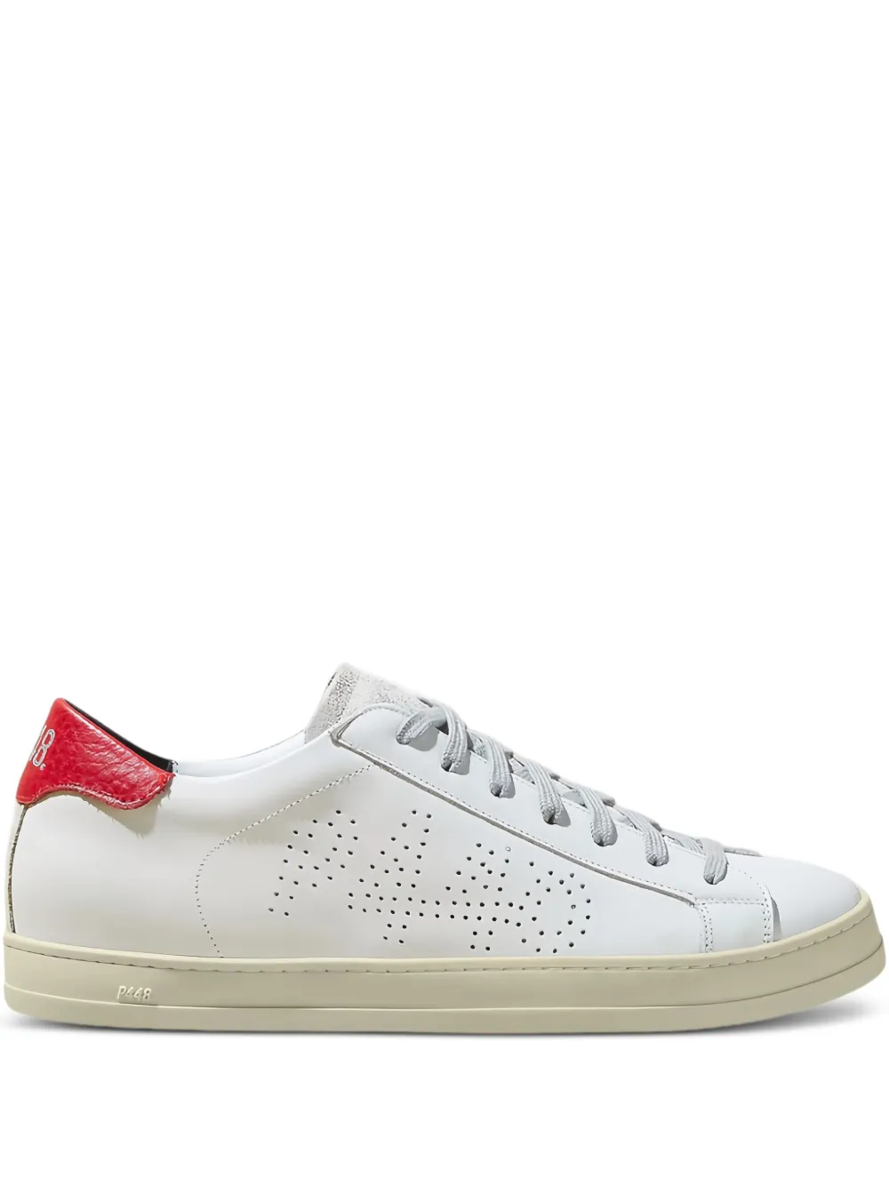 Кроссовки с перфорированным логотипом P448, белый
Кроссовки с перфорированным логотипом P448, белый