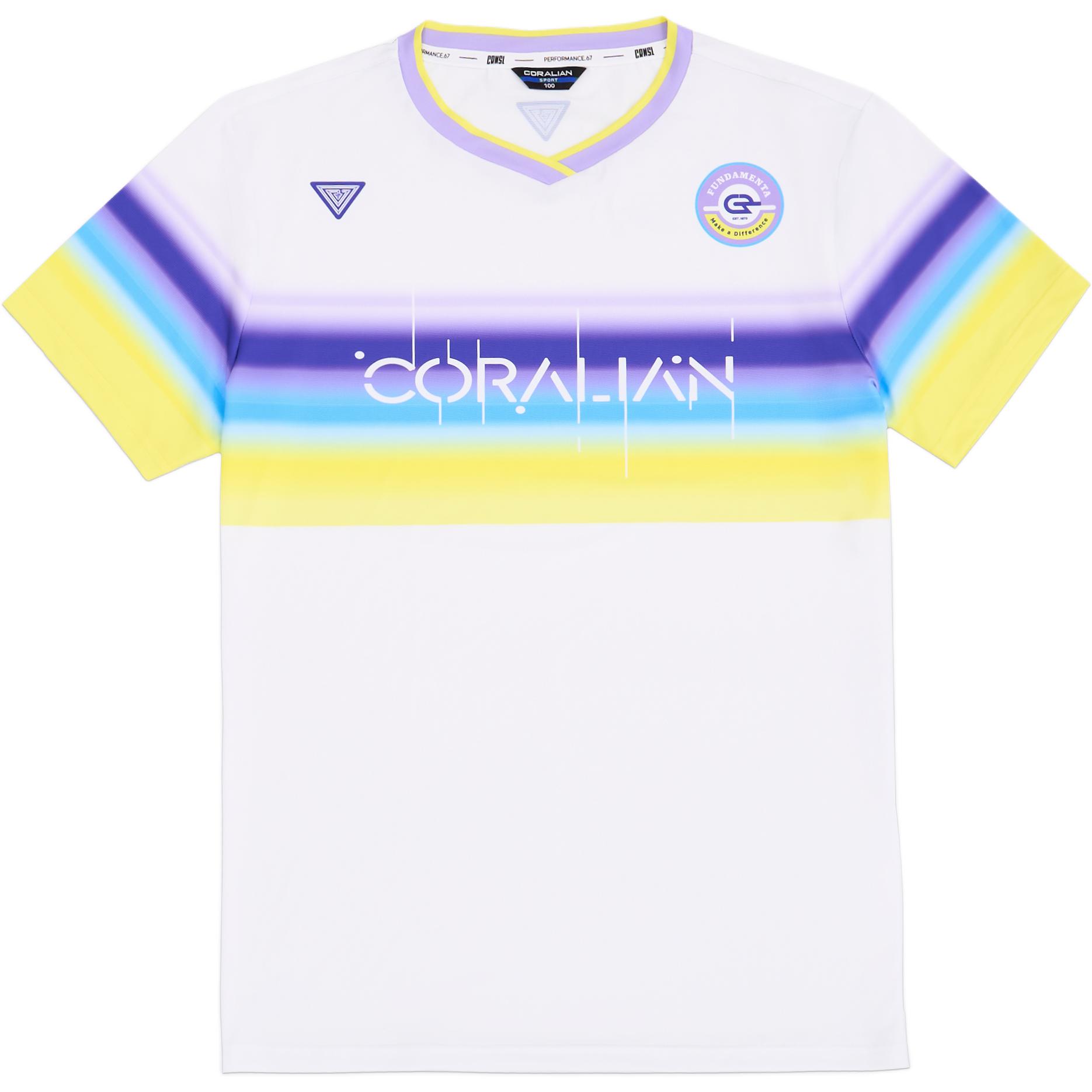 Футболка для бадминтона мужская белая CORALIAN 
Футболка для бадминтона мужская белая CORALIAN