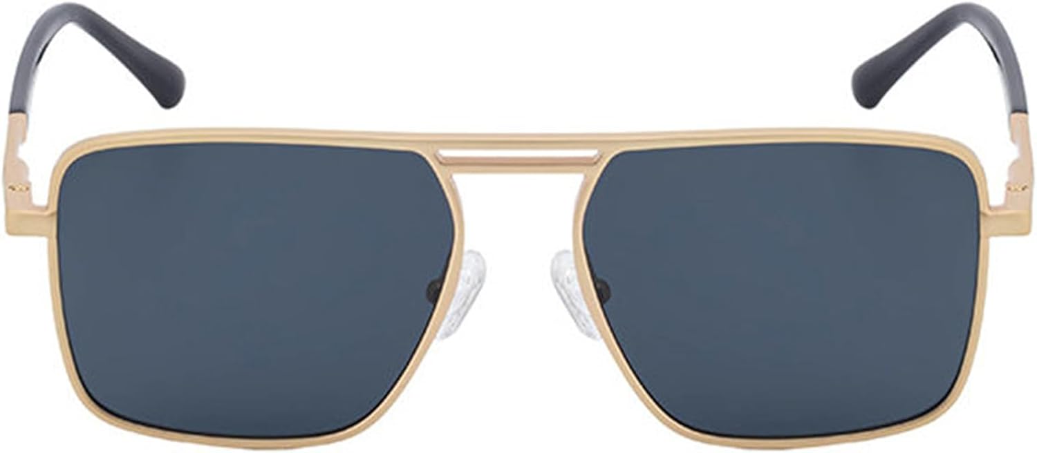 Солнцезащитные очки Willochra Double Bridges Square для женщин, винтажные модные металлические очки-пилот для мужчин, панк-очки для вождения, защита от ультрафиолета UV400, C2
Солнцезащитные очки Willochra Double Bridges Square для женщин, винтажные модные металлические очки-пилот для мужчин, панк-очки для вождения, защита от ультрафиолета UV400, C2