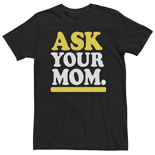 Футболка Big & Tall "Ask Your Mom" ко Дню отца Licensed Character
Футболка Big & Tall "Ask Your Mom" ко Дню отца Licensed Character