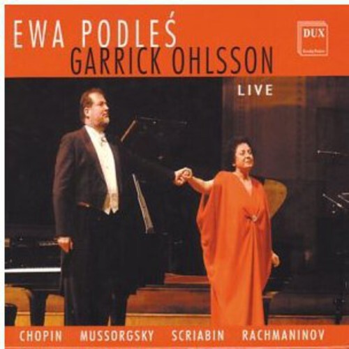 CD диск Chopin / Mussorgsky / Scriabin / Podles / Ohlsson: Ewa Podles & Garrick Ohlsson Live
CD диск Chopin / Mussorgsky / Scriabin / Podles / Ohlsson: Ewa Podles & Garrick Ohlsson Live