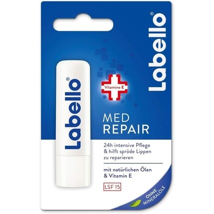 Med Бальзам для губ для интенсивной защиты губ 4,8 г, Labello
Med Бальзам для губ для интенсивной защиты губ 4,8 г, Labello