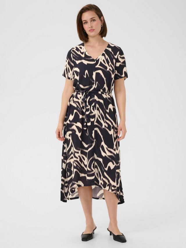 Платье миди Beathe Abstract KAFFE, Black/Multi
Платье миди Beathe Abstract KAFFE, Black/Multi