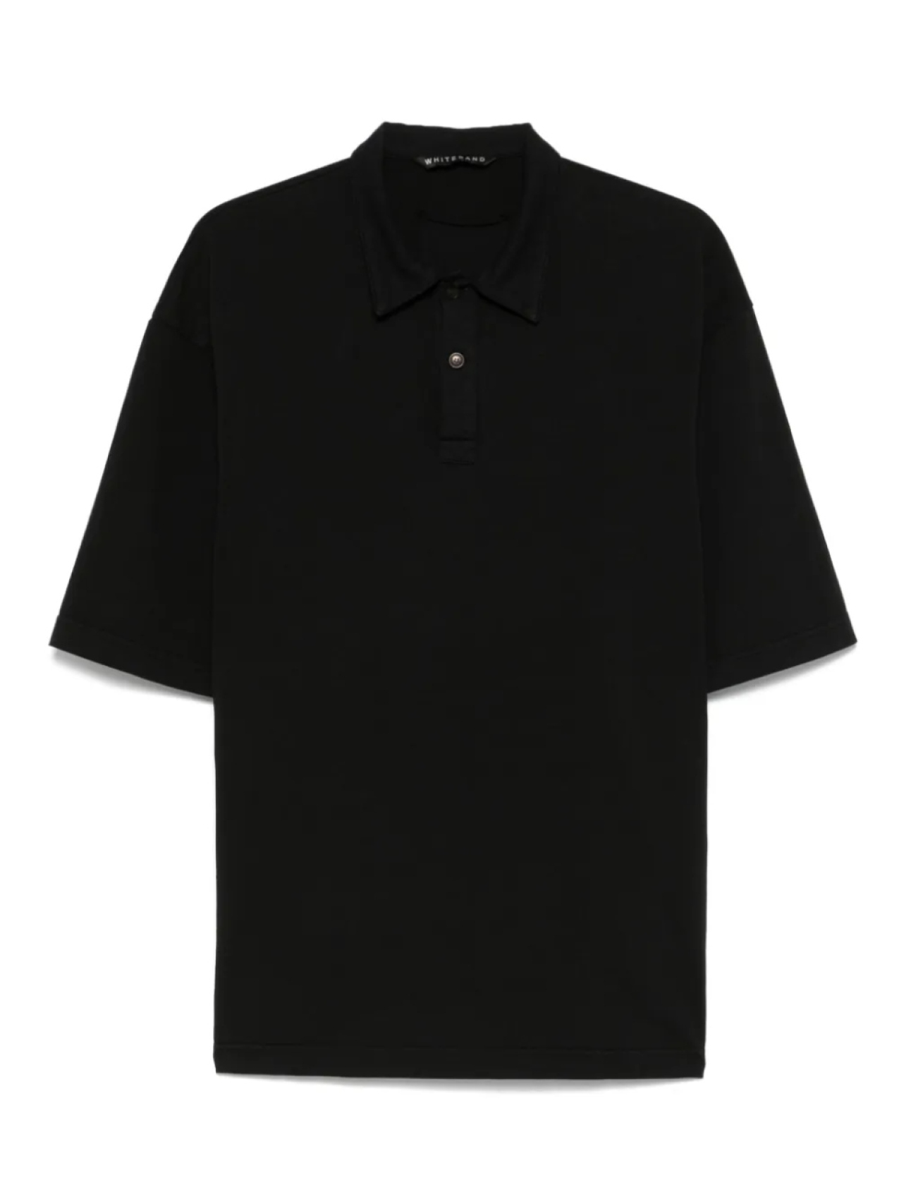 Белая песочная хлопковая рубашка-поло White Sand, черный
Белая песочная хлопковая рубашка-поло White Sand, черный