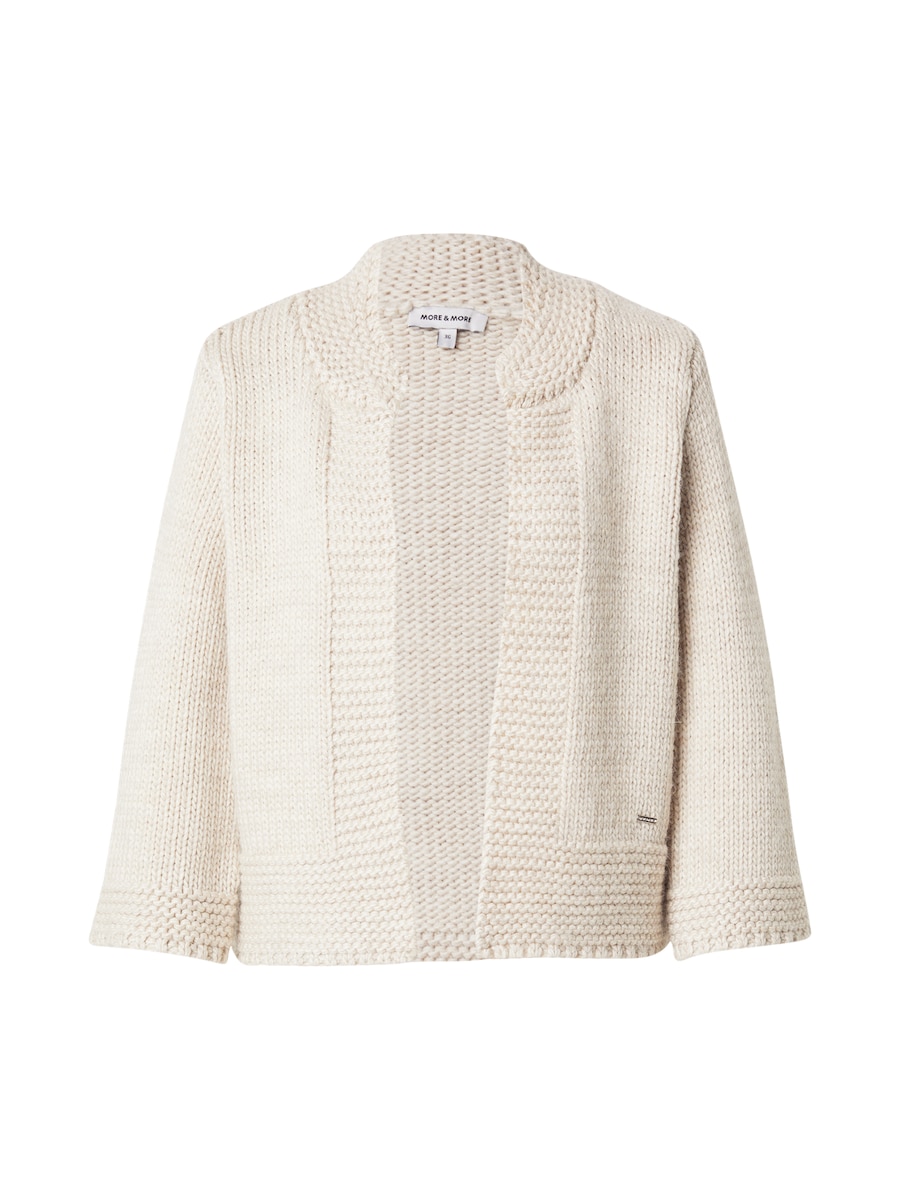 Вязаный кардиган MORE & MORE, кремовый
Вязаный кардиган MORE & MORE, кремовый
