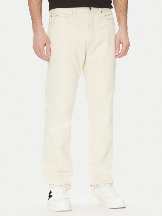 Джинсы прямого кроя J30J327539 Calvin Klein Jeans, белый
Джинсы прямого кроя J30J327539 Calvin Klein Jeans, белый