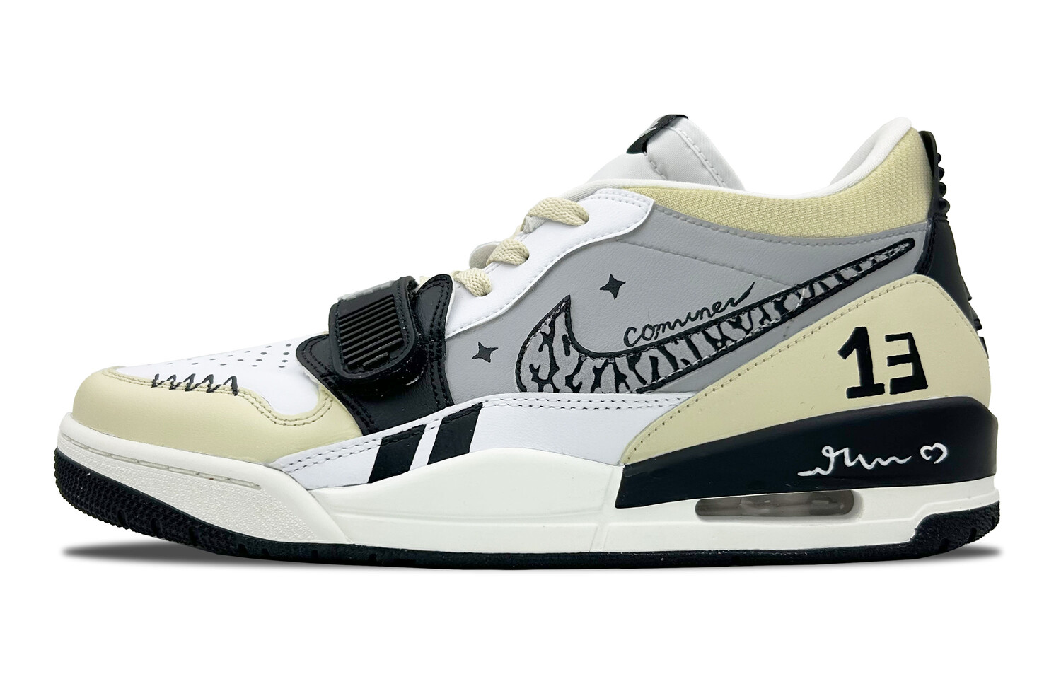 Кроссовки Jordan Legacy 312 Vintage Basketball Shoes Men Mid-top White, Yellow, Gray, белый/желтый/серый
Кроссовки Jordan Legacy 312 Vintage Basketball Shoes Men Mid-top White, Yellow, Gray, белый/желтый/серый