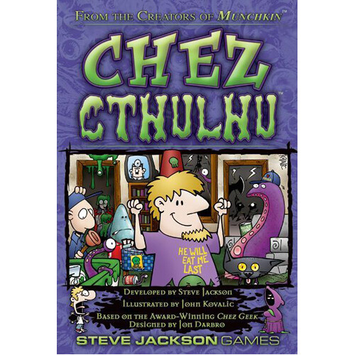 Настольная игра Chez Cthulhu (2Nd Edition) Steve Jackson Games
Настольная игра Chez Cthulhu (2Nd Edition) Steve Jackson Games