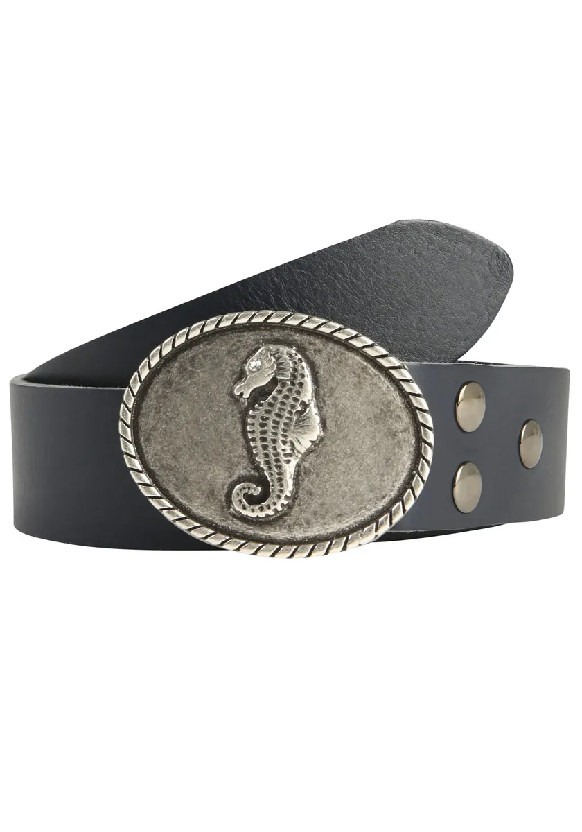 LIFE RING by showroom кожаный ремень 019°, застежка "Морской конек овальный, посеребренный, с кристаллами Сваровски" Rettungsring By Showroom 019°, синий
LIFE RING by showroom кожаный ремень 019°, застежка "Морской конек овальный, посеребренный, с кристаллами Сваровски" Rettungsring By Showroom 019°, синий