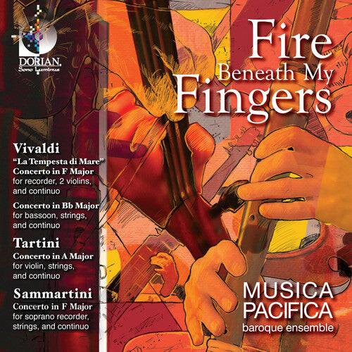 CD диск Musica Pacifica: Fire Beneath My Fingers: Concertos By Vivaldi
CD диск Musica Pacifica: Fire Beneath My Fingers: Concertos By Vivaldi