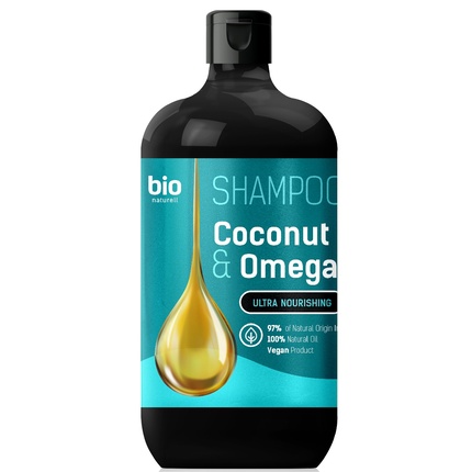 Ультрапитательный шампунь для волос с кокосовым маслом и омега 946 мл Bio Naturell
Ультрапитательный шампунь для волос с кокосовым маслом и омега 946 мл Bio Naturell