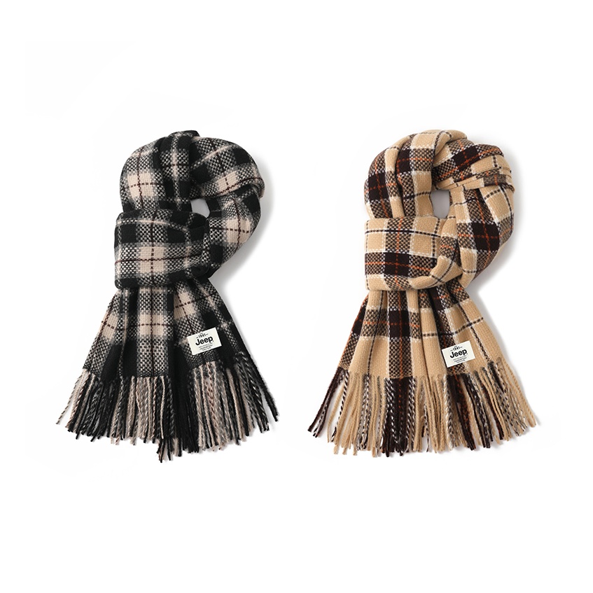 Jeep Вязаный шарф унисекс, 2 Pack (Black+Khaki)
Jeep Вязаный шарф унисекс, 2 Pack (Black+Khaki)