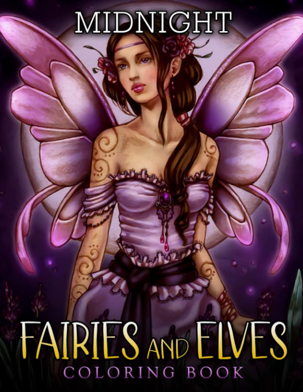Midnight Fairies and Elves Coloring Book: Stunning Coloring Pages New Designs With Black Background For Adults To Relax And Release Stress (Independently published)
Midnight Fairies and Elves Coloring Book: Stunning Coloring Pages New Designs With Black Background For Adults To Relax And Release Stress (Independently published)