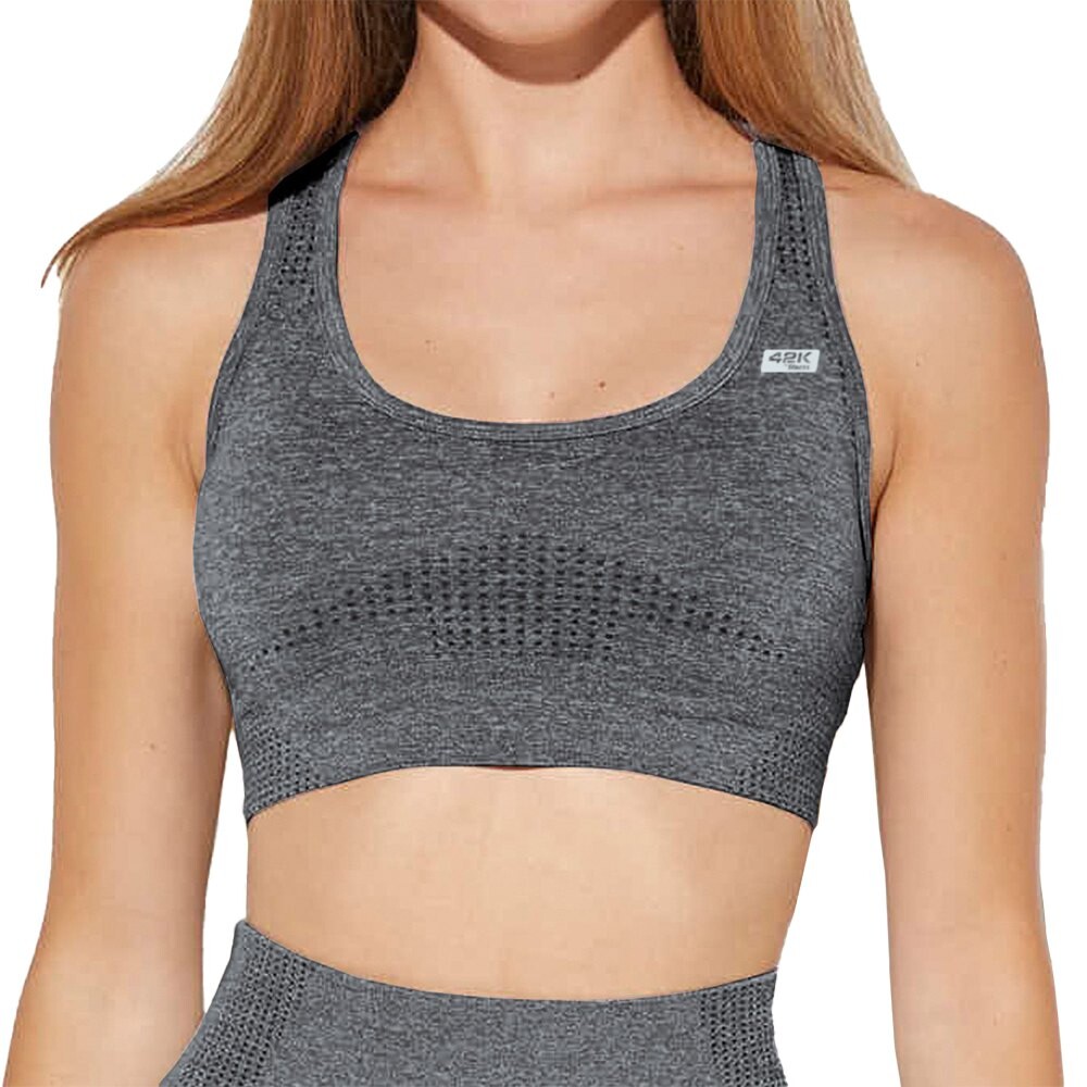 Спортивный бюстгальтер 42k Running Inspire, серый
Спортивный бюстгальтер 42k Running Inspire, серый