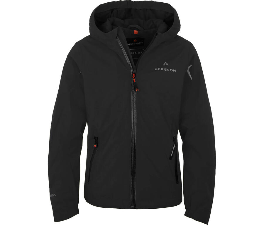 BERGSON Легкая утепленная куртка-дождевик, водонепроницаемость 12000 мм водяного столба, черная
BERGSON Легкая утепленная куртка-дождевик, водонепроницаемость 12000 мм водяного столба, черная