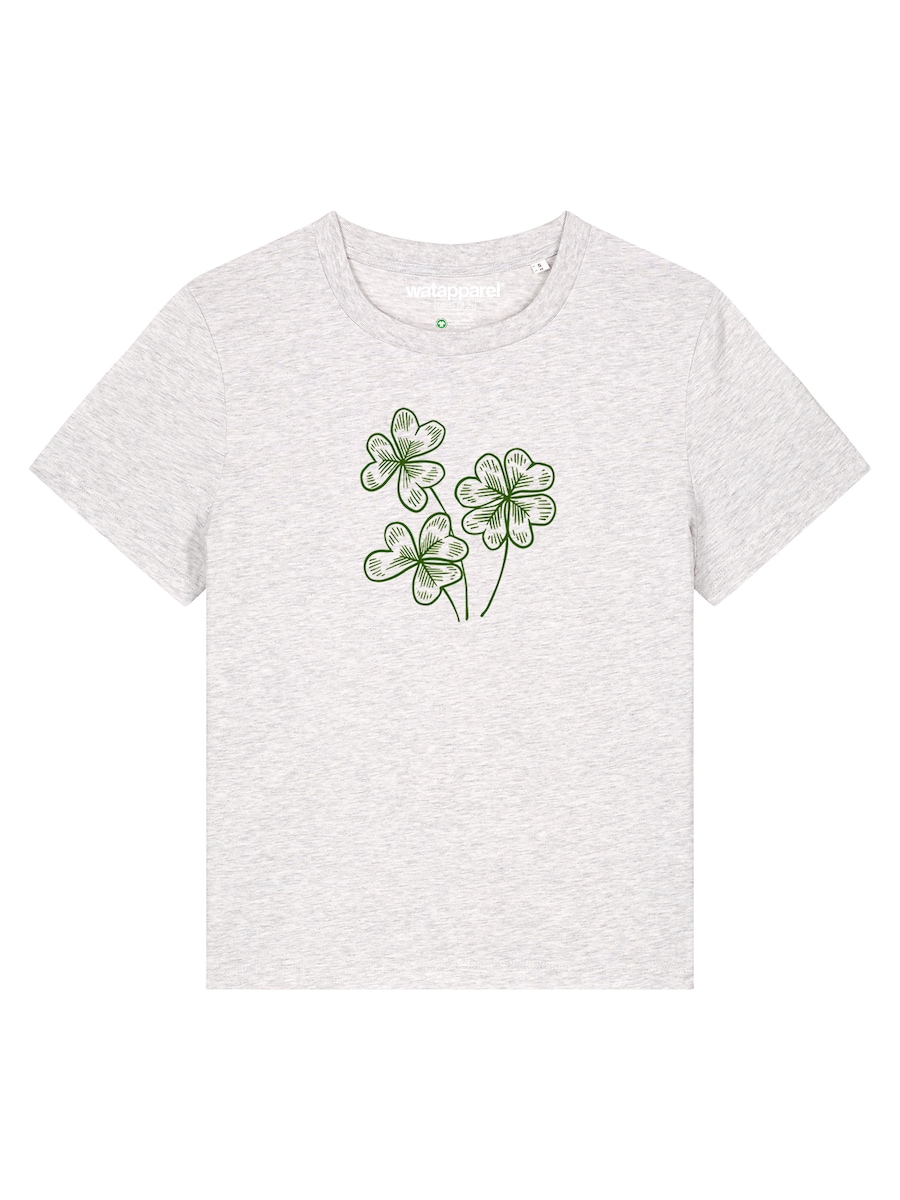 Рубашка Watapparel Glücksklee, Mottled White
Рубашка Watapparel Glücksklee, Mottled White