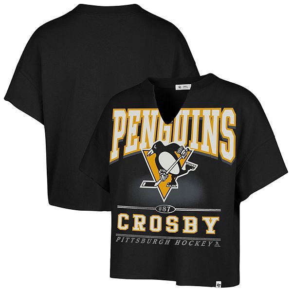 Женская футболка '47 Sidney Crosby Pittsburgh Penguins с именем и номером 47 Brand
Женская футболка '47 Sidney Crosby Pittsburgh Penguins с именем и номером 47 Brand