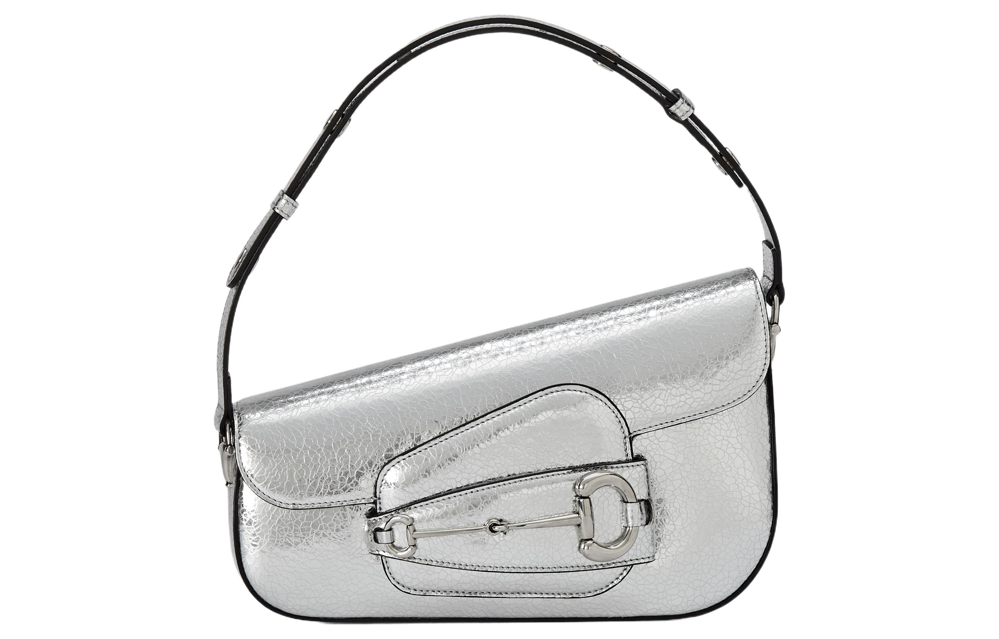 Сумка через плечо Horsebit 1955 Crackle Leather для женщин silver GUCCI, Shopping Bag Set(Set+Shopping Bag)
Сумка через плечо Horsebit 1955 Crackle Leather для женщин silver GUCCI, Shopping Bag Set(Set+Shopping Bag)
