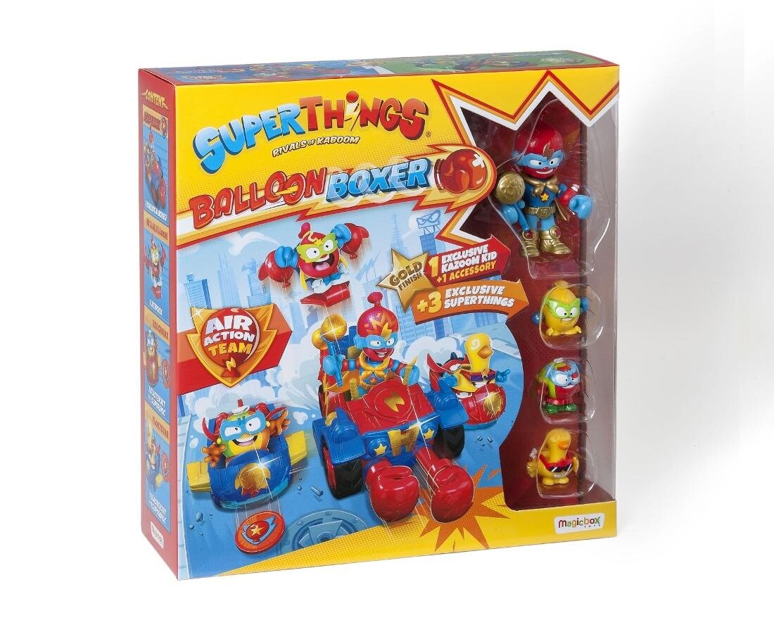SuperThings, Balloon Boxer, набор с фигуркой
SuperThings, Balloon Boxer, набор с фигуркой