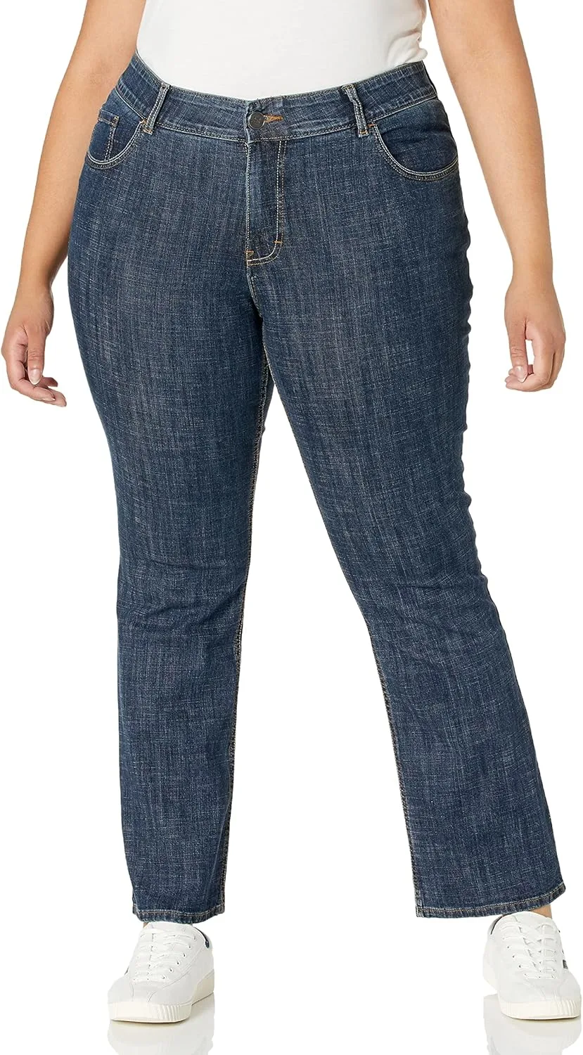 Riders Womens Plus Size Stretch No Gap Waist Bootcut Jean
Riders Womens Plus Size Stretch No Gap Waist Bootcut Jean