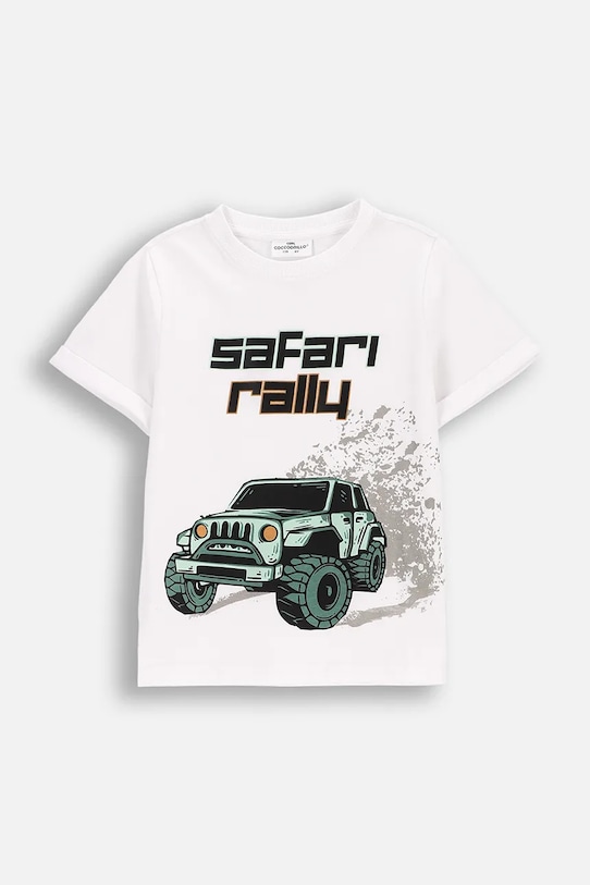 Хлопковая футболка Coccodrillo, белый
Хлопковая футболка Coccodrillo, белый