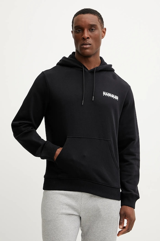 Хлопковая толстовка B-Sovana Napapijri, черный
Хлопковая толстовка B-Sovana Napapijri, черный