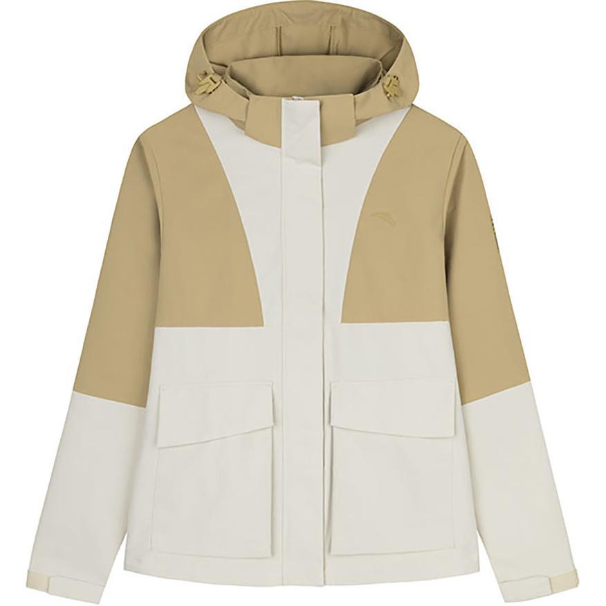 ANTA Куртка женская уличная коллекция белый известняк/коричневый феникс перо, Chalk/Phoenix Feather Brown
ANTA Куртка женская уличная коллекция белый известняк/коричневый феникс перо, Chalk/Phoenix Feather Brown