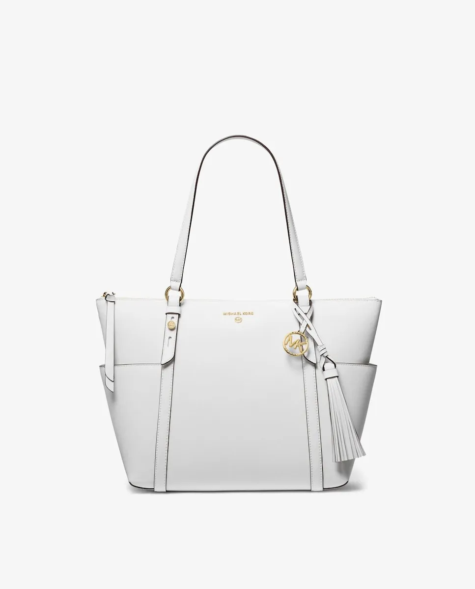 Сумка-тоут Салливан из кожи Michael Michael Kors, белый
Сумка-тоут Салливан из кожи Michael Michael Kors, белый