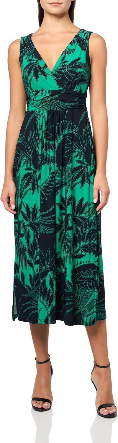 Женское трикотажное платье-миди Tommy Hilfiger без рукавов с V-образным вырезом А-силуэта, Sky Captain/Pink
Женское трикотажное платье-миди Tommy Hilfiger без рукавов с V-образным вырезом А-силуэта, Sky Captain/Pink