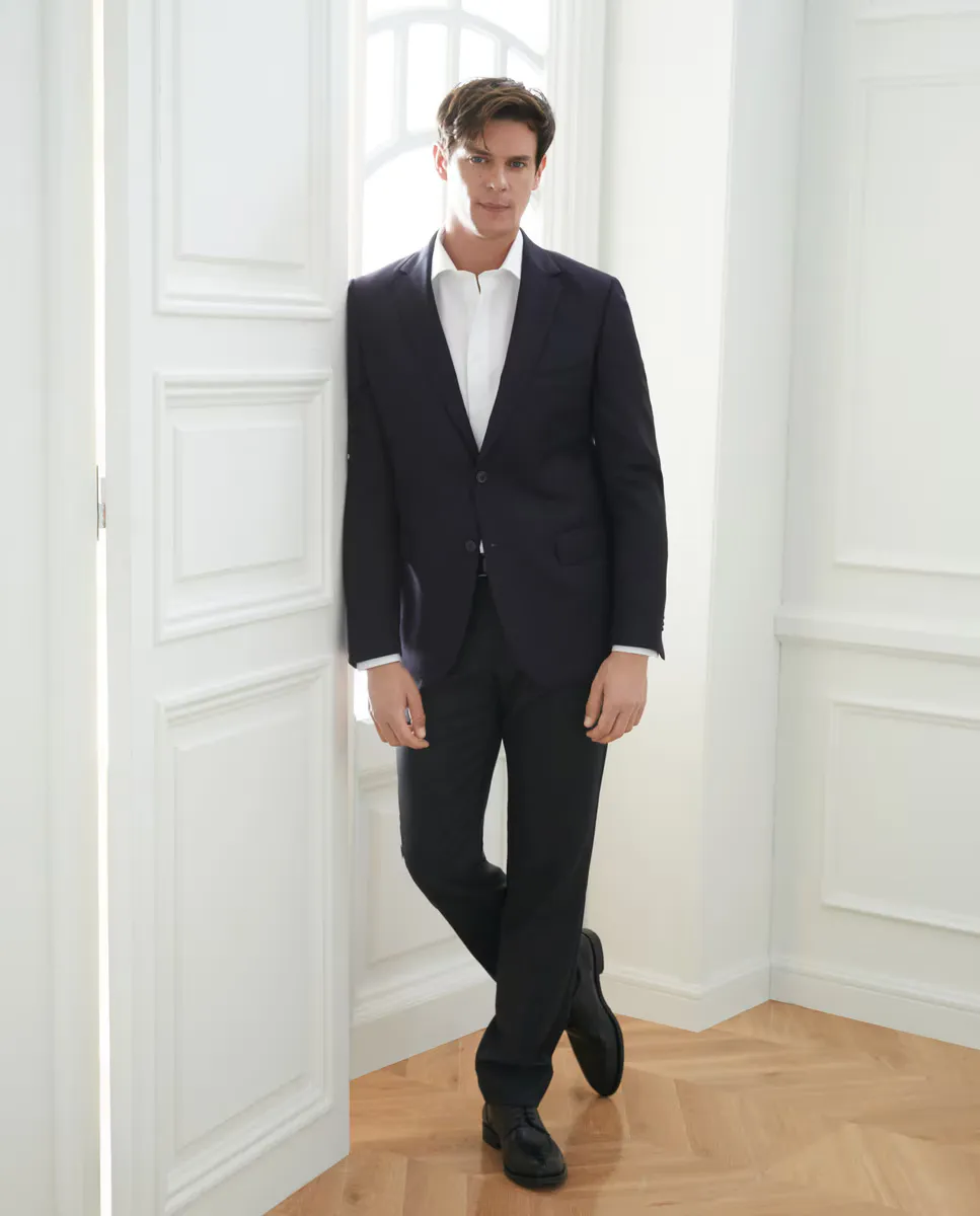 Мужская классическая рубашка приталенного кроя Emidio Tucci, белый
Мужская классическая рубашка приталенного кроя Emidio Tucci, белый