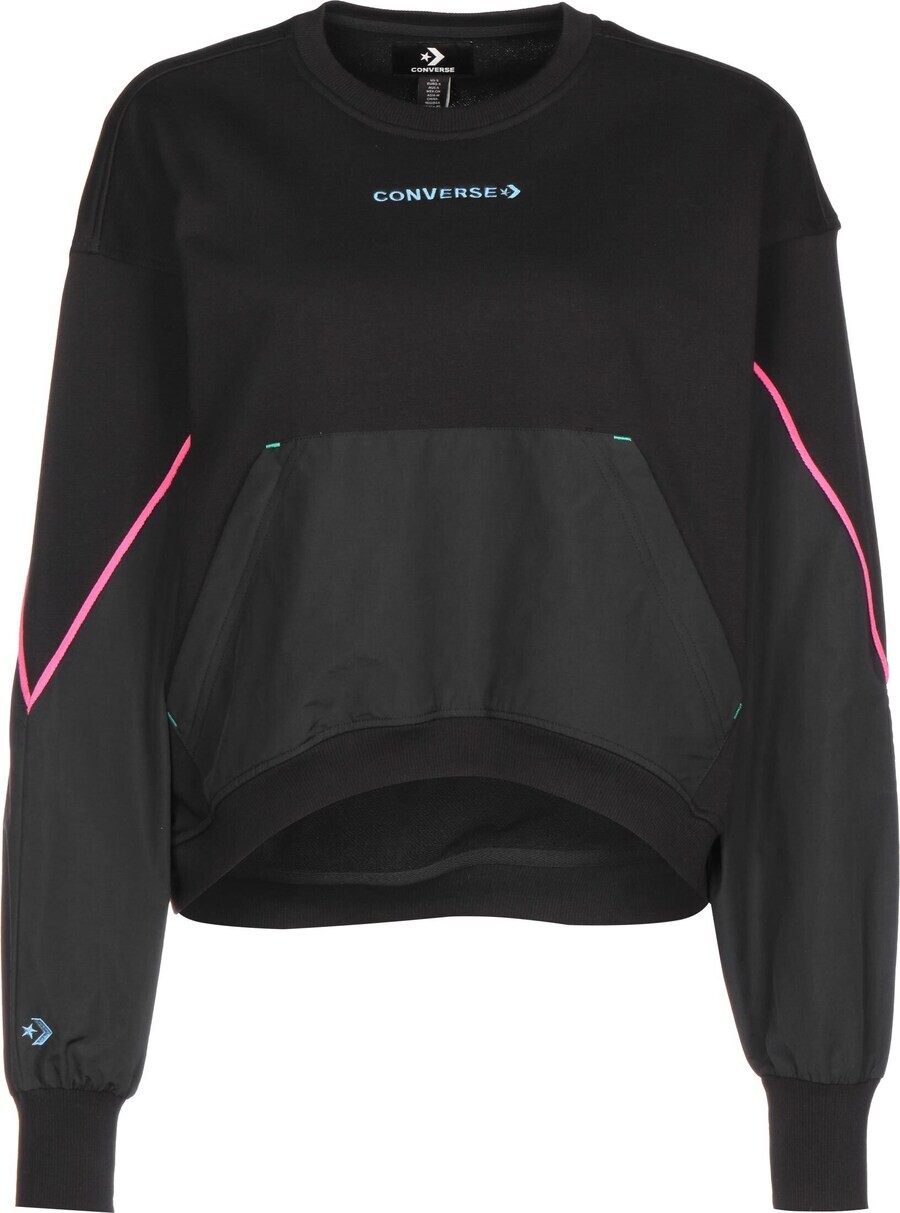 Свитер CONVERSE Sweatshirt, черный 
Свитер CONVERSE Sweatshirt, черный