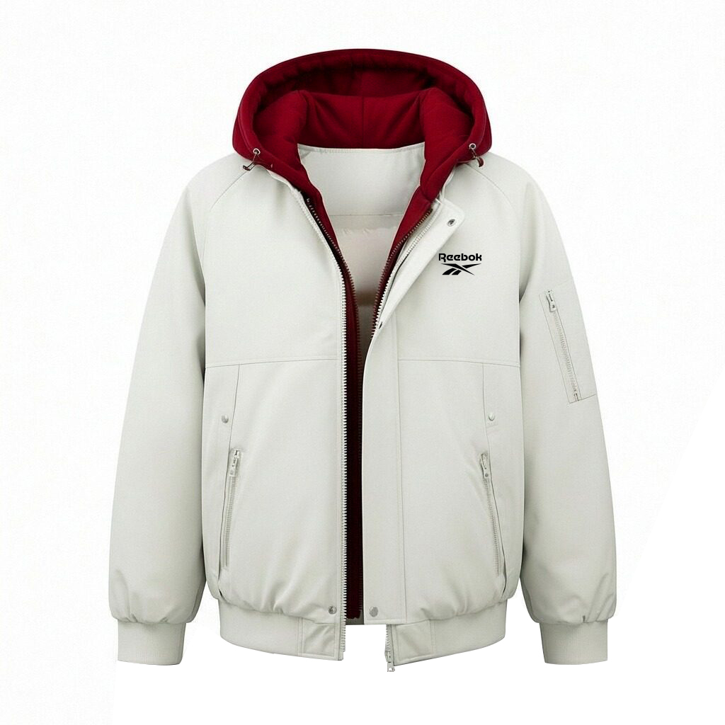 Пуховик Unisex с капюшоном утепленный Reebok, айвори белый
Пуховик Unisex с капюшоном утепленный Reebok, айвори белый