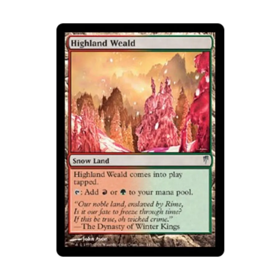 CCG Хайленд Уилд (Ю), MTG - Coldsnap
CCG Хайленд Уилд (Ю), MTG - Coldsnap